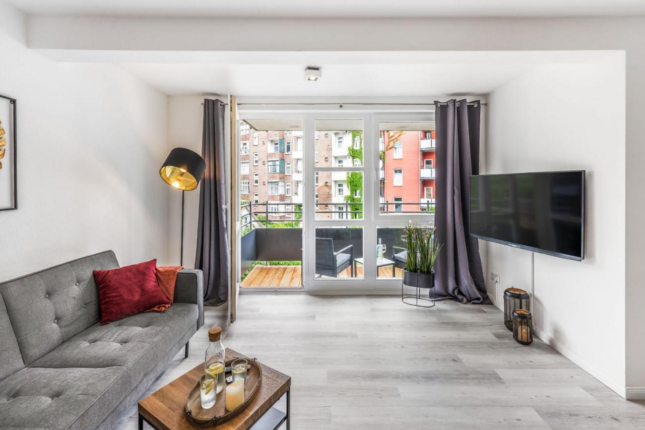 Cityoase Im Zentrum Mit 24-7 Self Check-In, Wlan & Smart Tv Kiel Luaran gambar